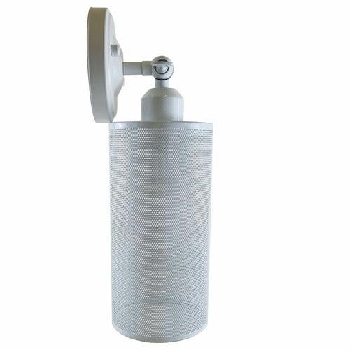 Elliot Cut Out White Industrial Wall Lights