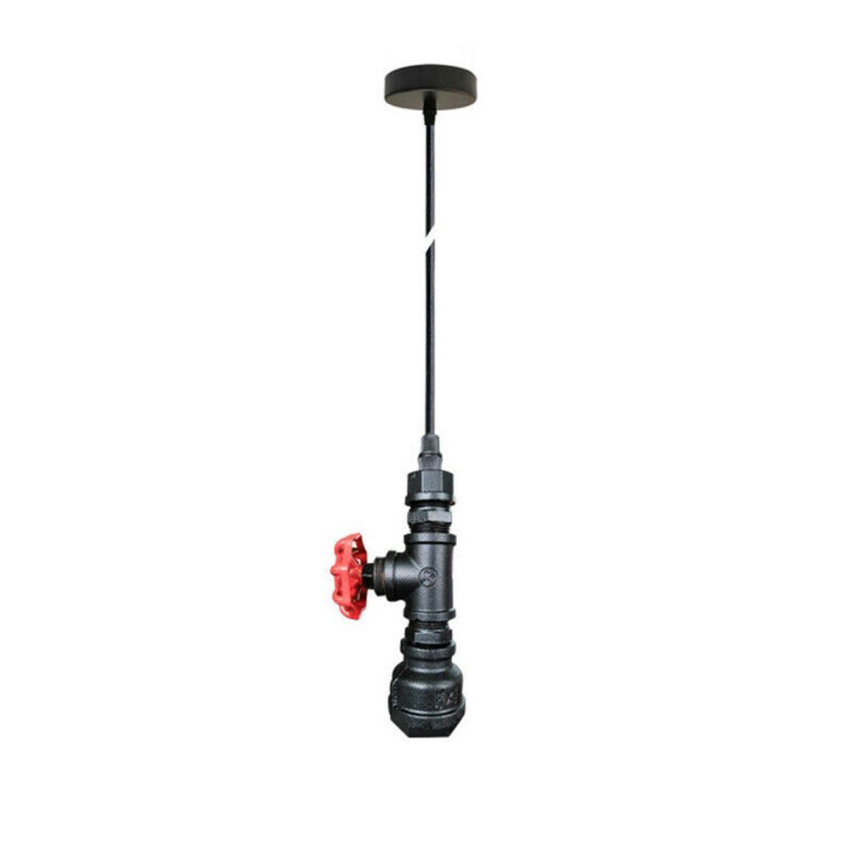 Ceiling Water Pipe Light E27 Loft Light