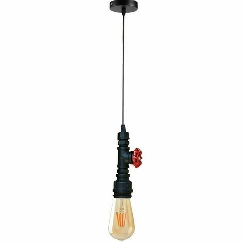 Ceiling Water Pipe Light E27 Loft Light