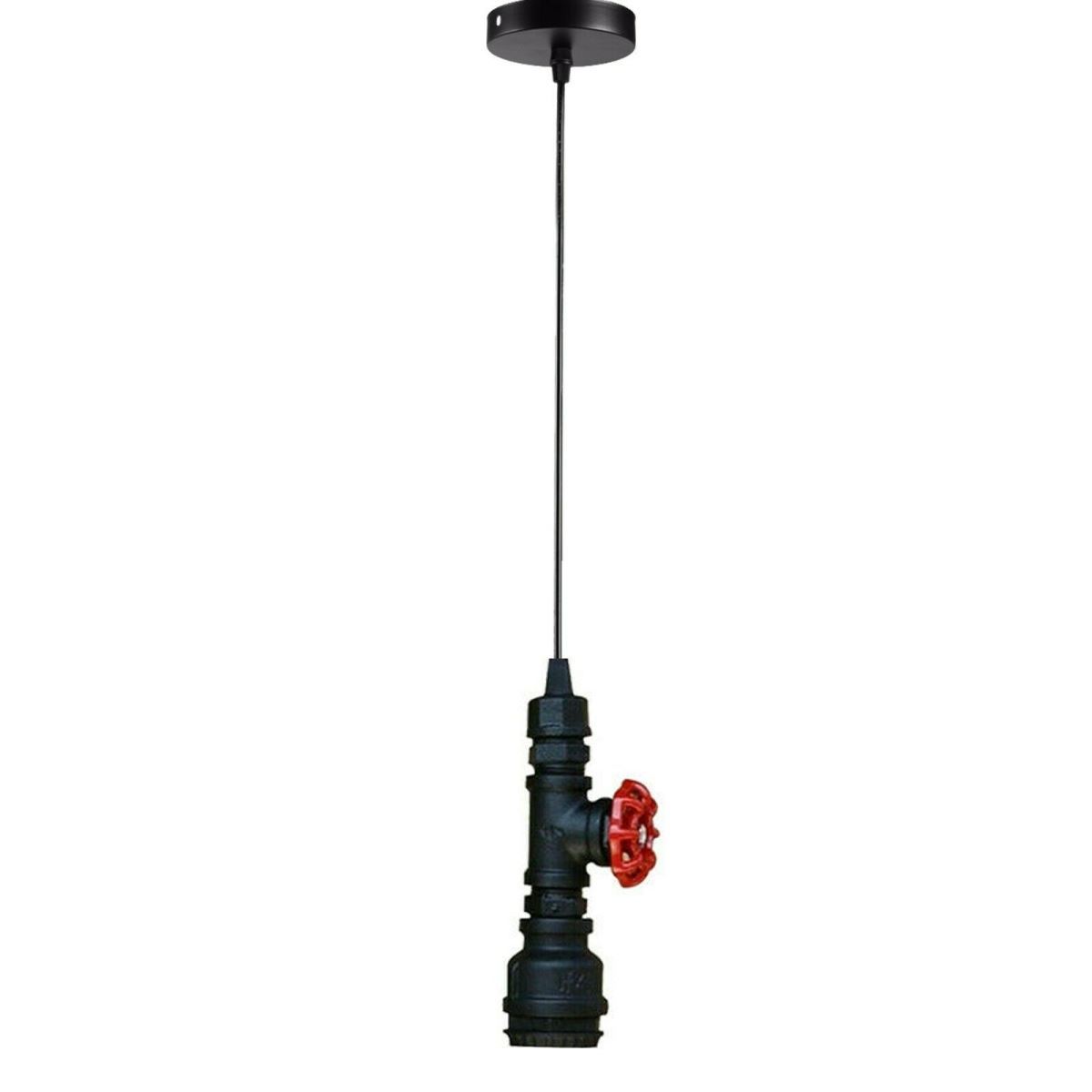 Ceiling Water Pipe Light E27 Loft Light