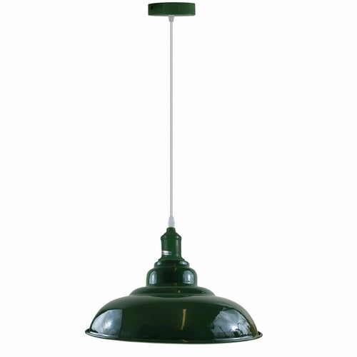 Modern Ceiling Barn Pendant Light Various Colours
