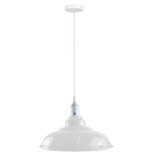 Modern Ceiling Barn Pendant Light Various Colours