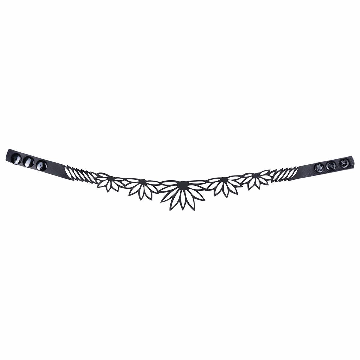 Lotus Flower Rubber Choker