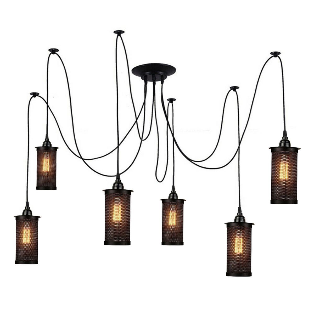 Modern Industrial Retro Ceiling Light E27 Vintage Metal Light