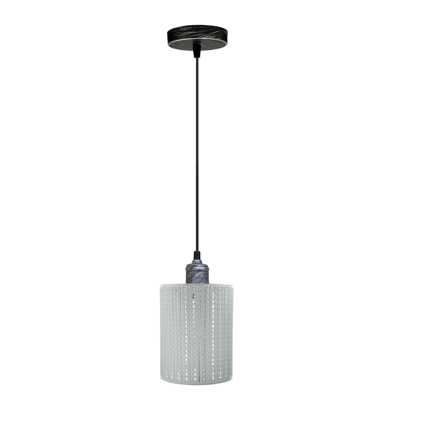 Vintage Industrial Metal Ceiling Pendant Pattern Shade Modern