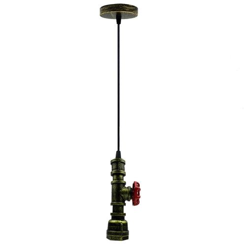 Ceiling Water Pipe Light E27 Loft Light