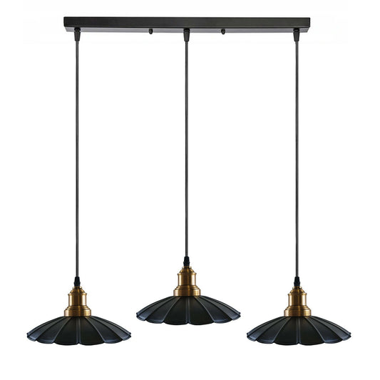 Black Sea Petal 3 Way Ceiling Light