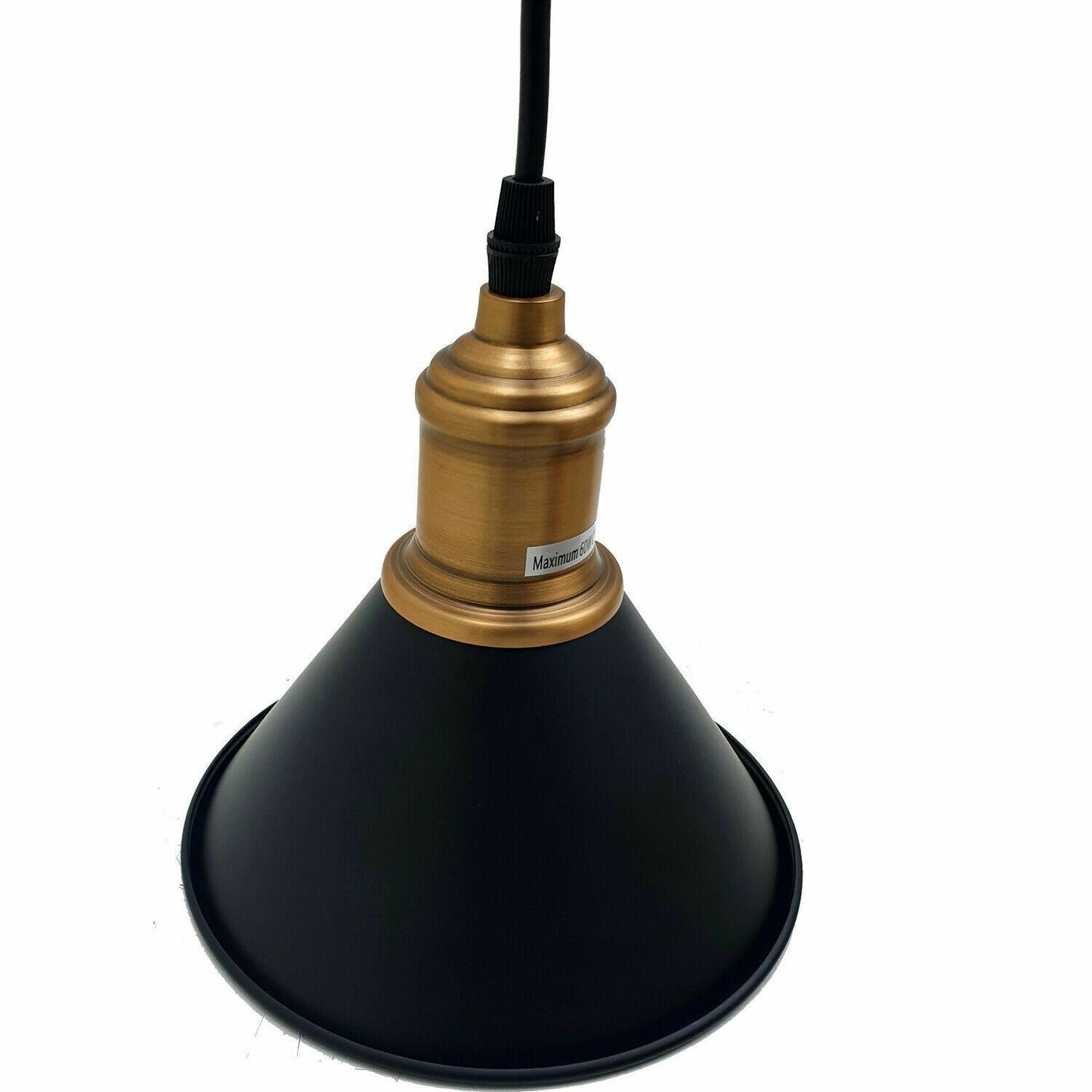 Modern Vintage Ceiling Pendant Light Cone Shade Shape Hanging Light