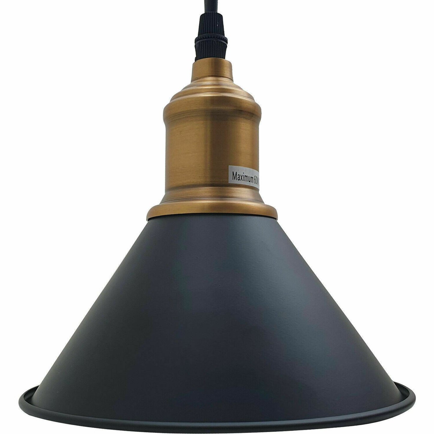 Modern Vintage Ceiling Pendant Light Cone Shade Shape Hanging Light