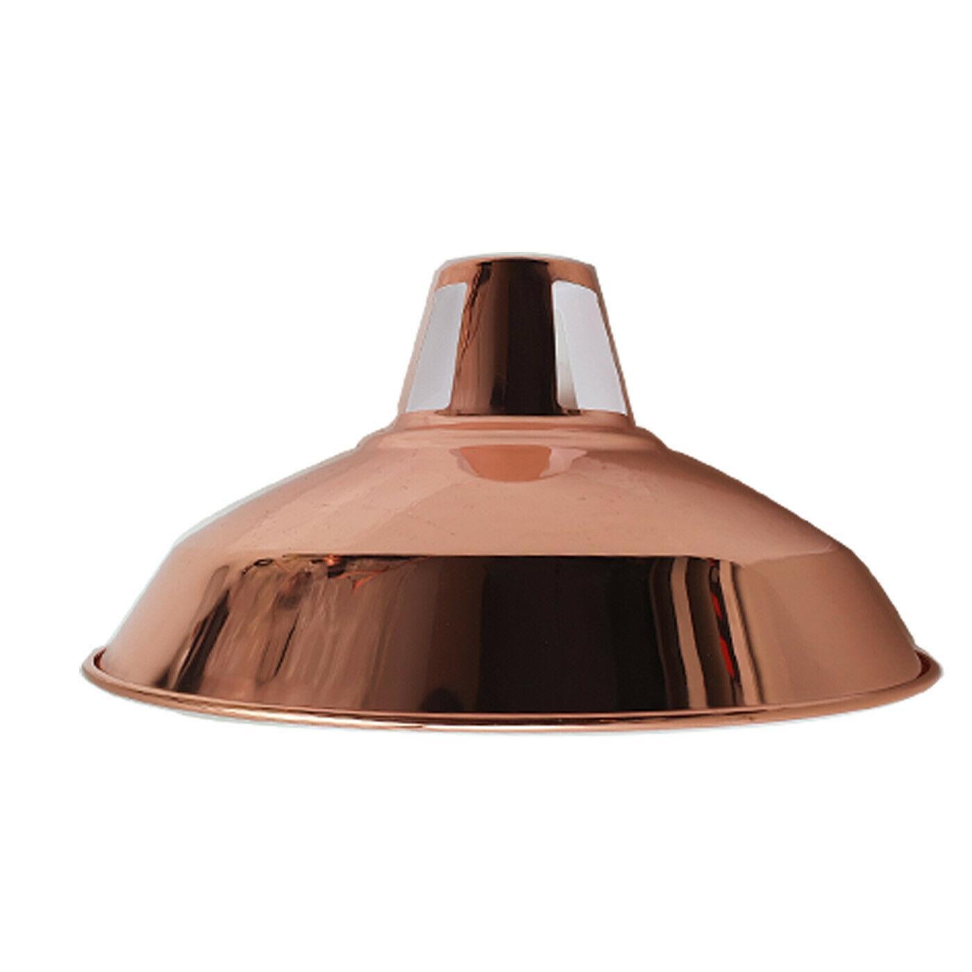 Metal Barn Shape Colourful Ceiling Light Shades