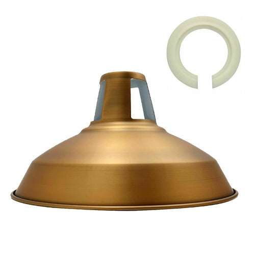 Metal Barn Shape Colourful Ceiling Light Shades