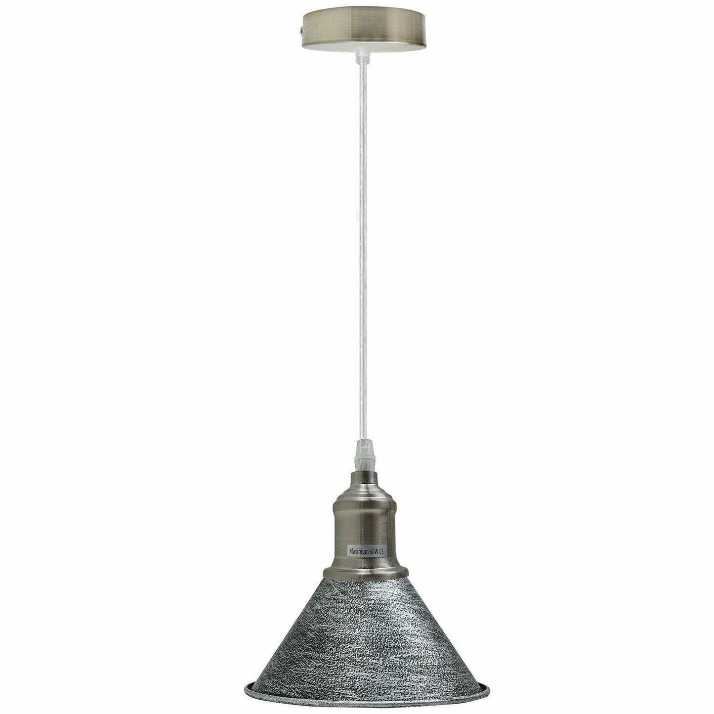 Modern Vintage Ceiling Pendant Light Cone Shade Shape Hanging Light