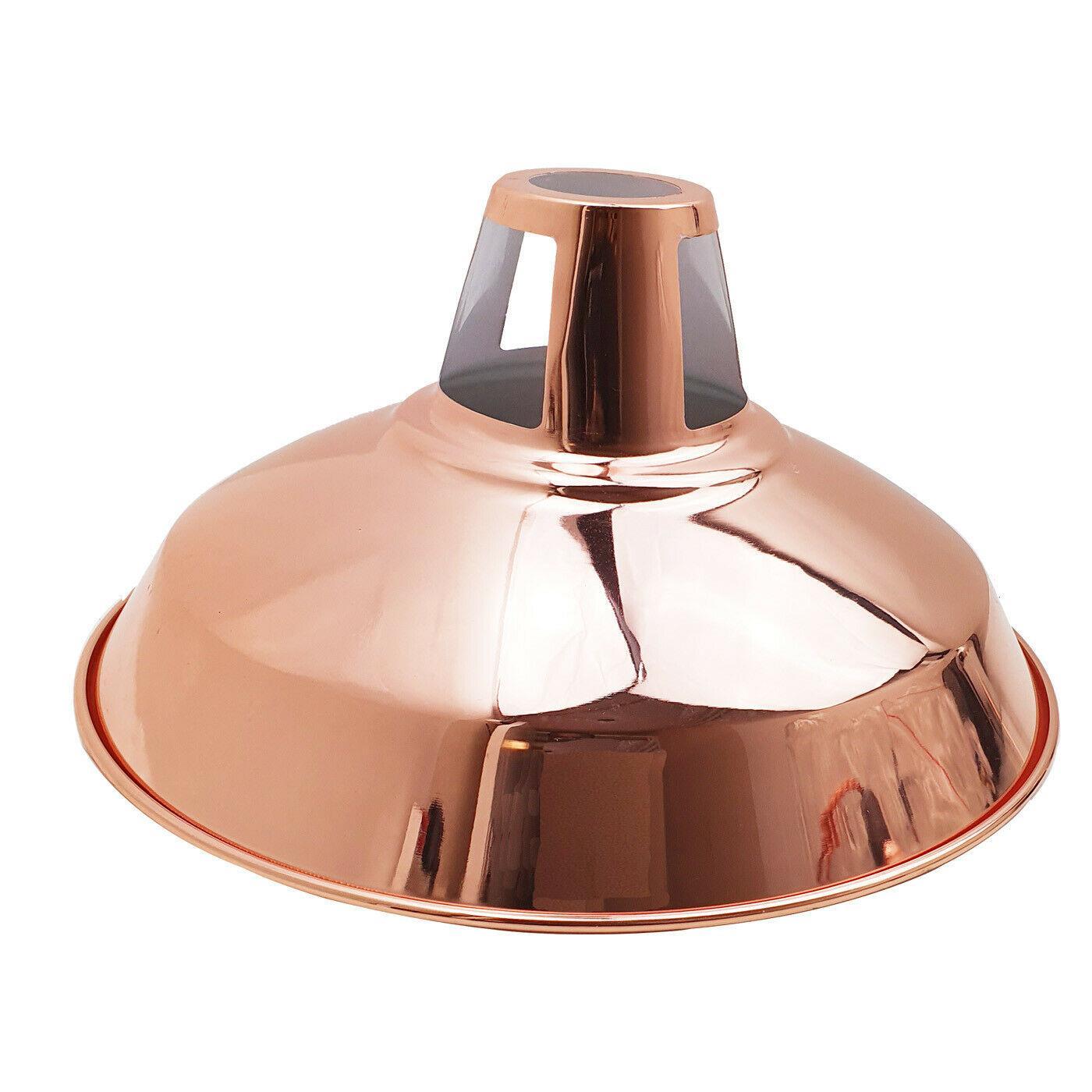 Metal Barn Shape Colourful Ceiling Light Shades