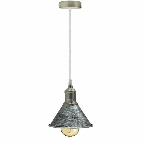 Modern Vintage Ceiling Pendant Light Cone Shade Shape Hanging Light
