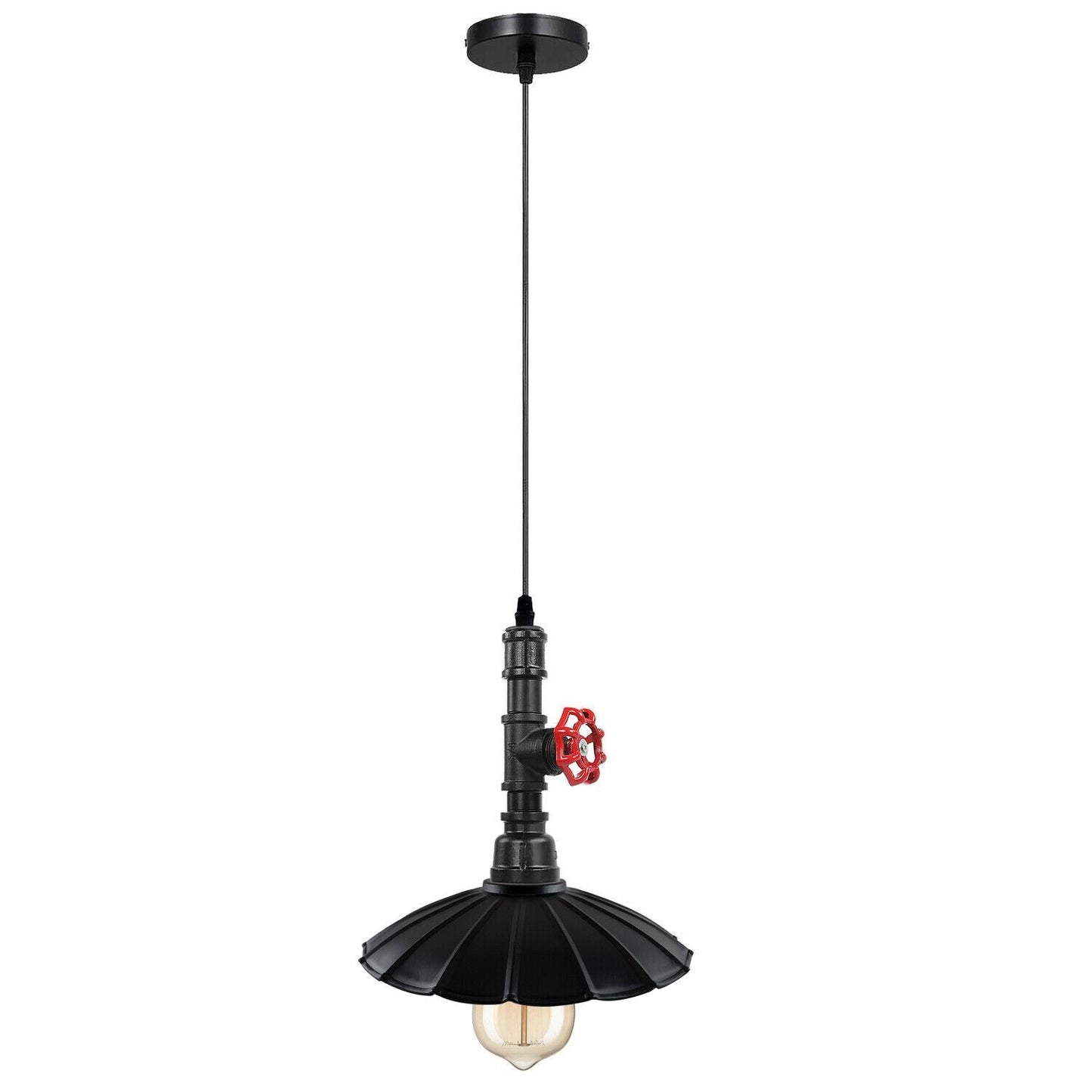 Vintage Style Industrial Pendant Light Chandeliers Steampunk Pipe Lamp