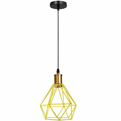 Zadie Modern Diamond Cage Pendant Light