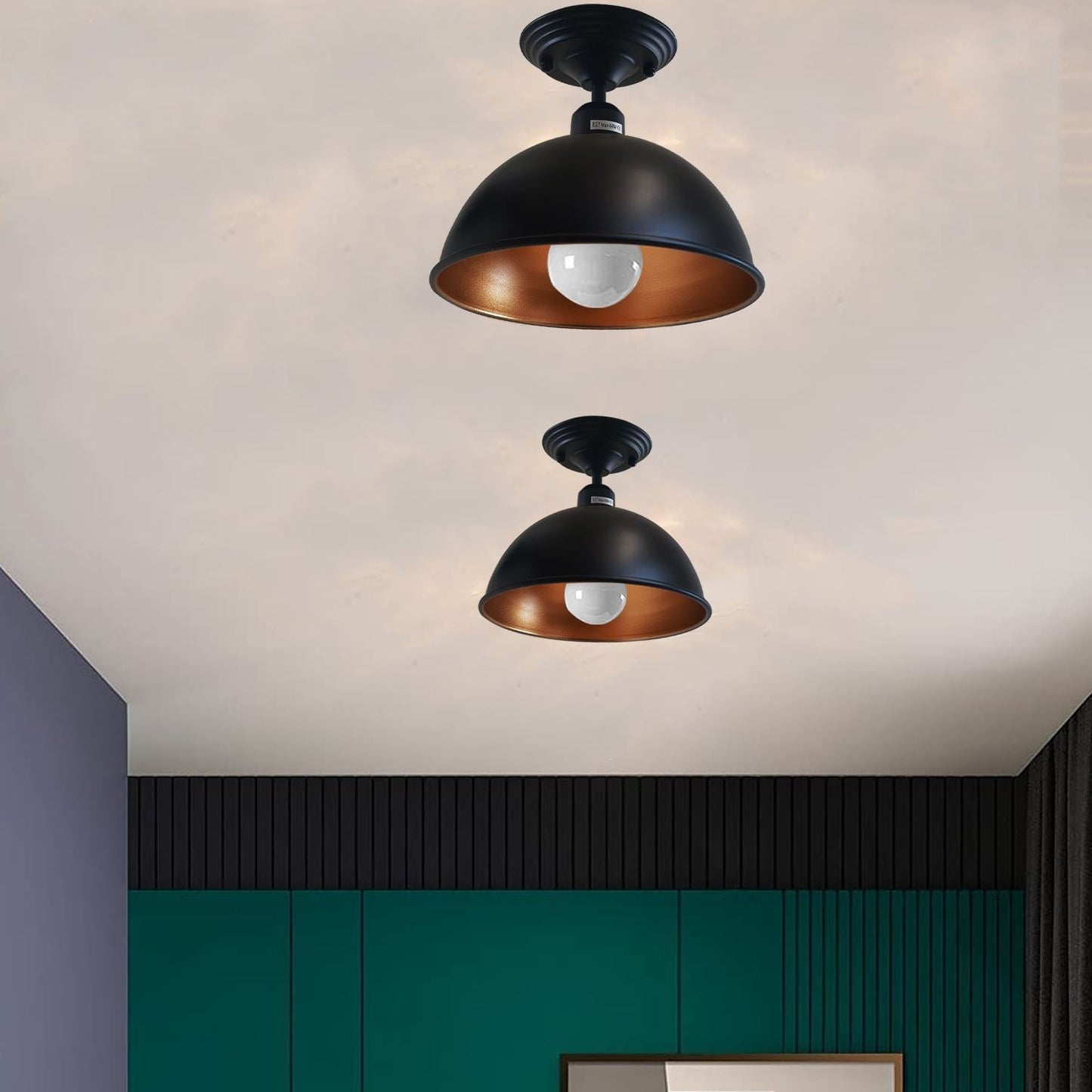Vintage Pendant Ceiling Shade Industrial Light Retro Lampshade