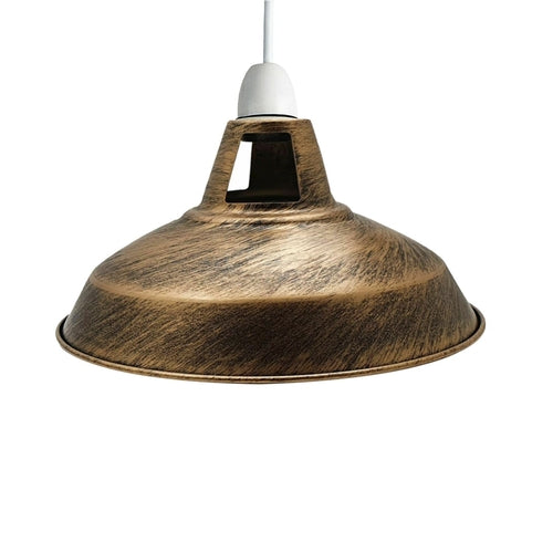 Metal Barn Shape Colourful Soft Industrial Lampshade Collection