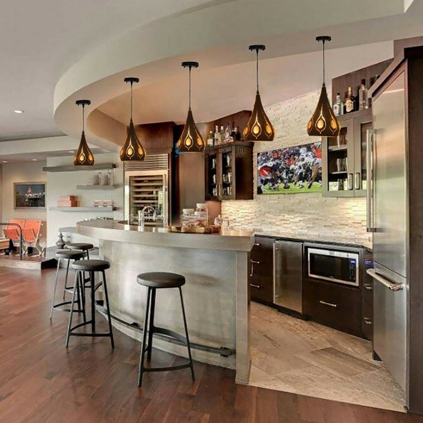 Sea Treasure Soft Industrial Ceiling Pendant Light