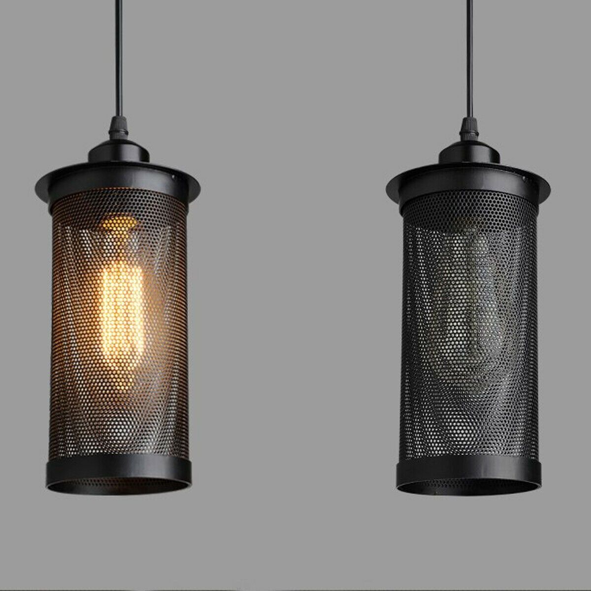 Modern Vintage Industrial Retro Loft Cluster Ceiling Lamp Shade