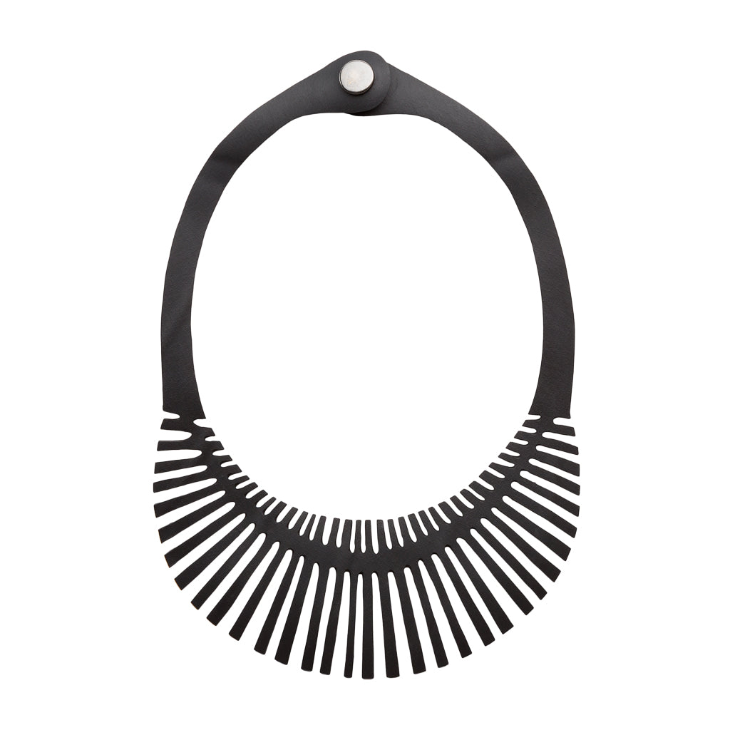 Fishbone Rubber Necklace