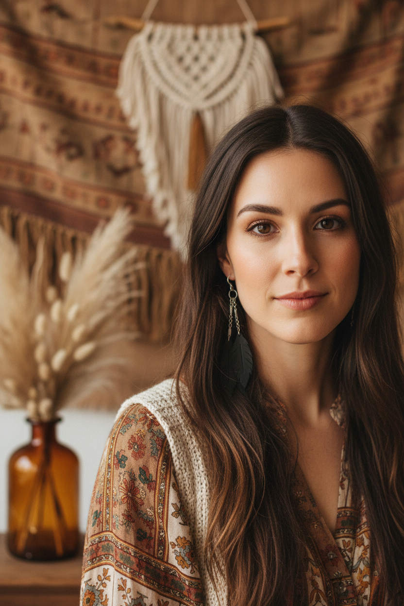 Night Flight Feather Earrings