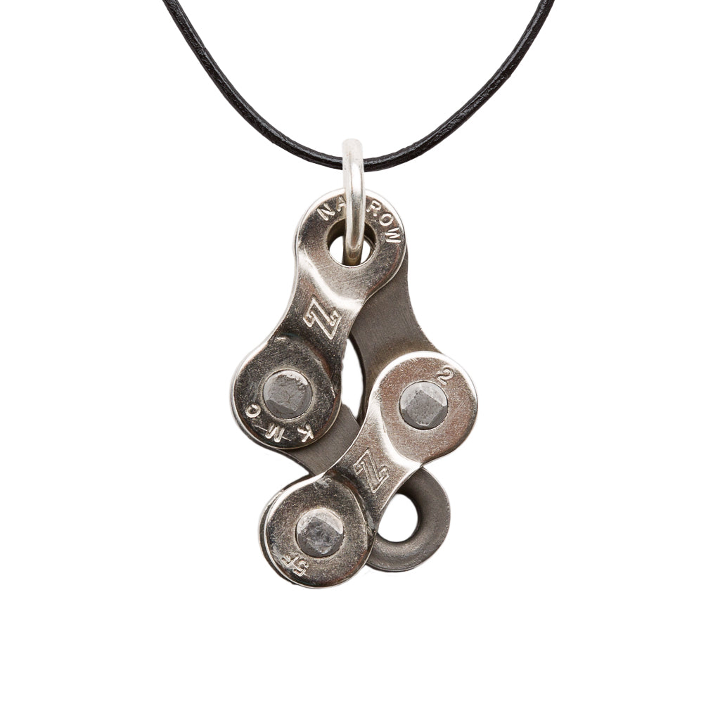 Bikeman Recycled Bike Chain Necklace