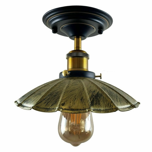 Retro Ceiling Light Metal Lamp Shades Kitchen Indoor Lighting