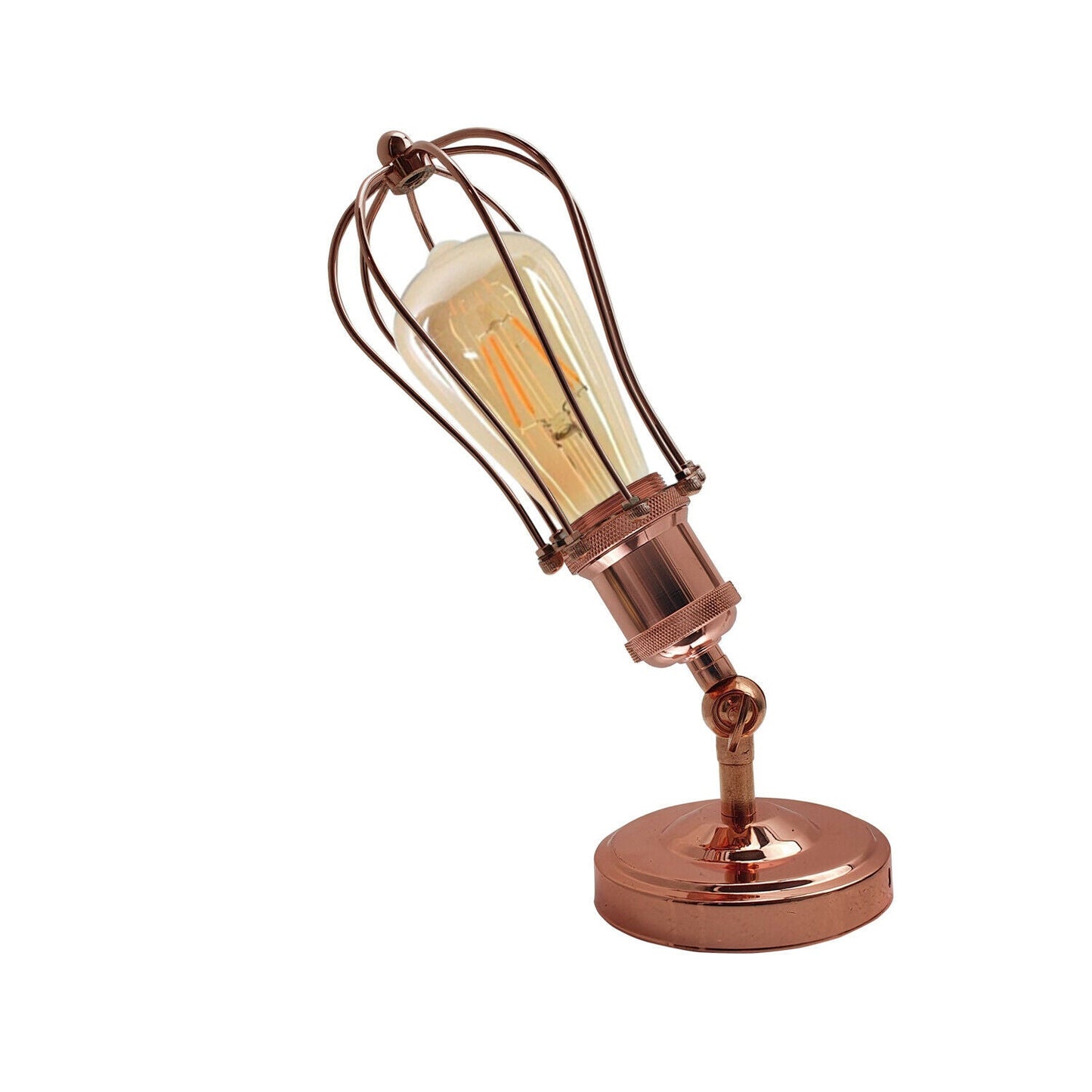 Industrial Vintage Retro Rose Gold Sconce Wall Light Lamp Fitting