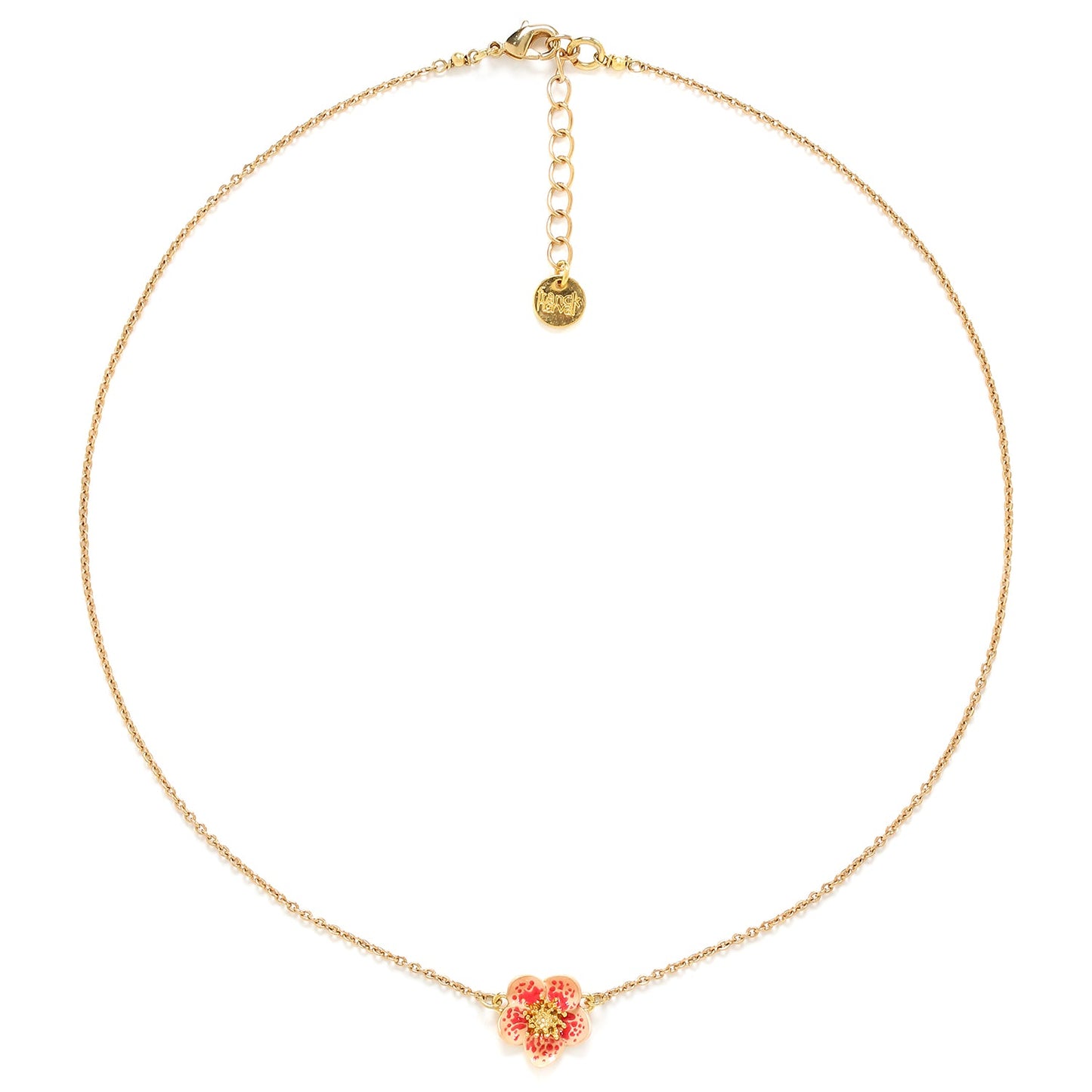 Franck Herval Dafne Simple Flower Necklace