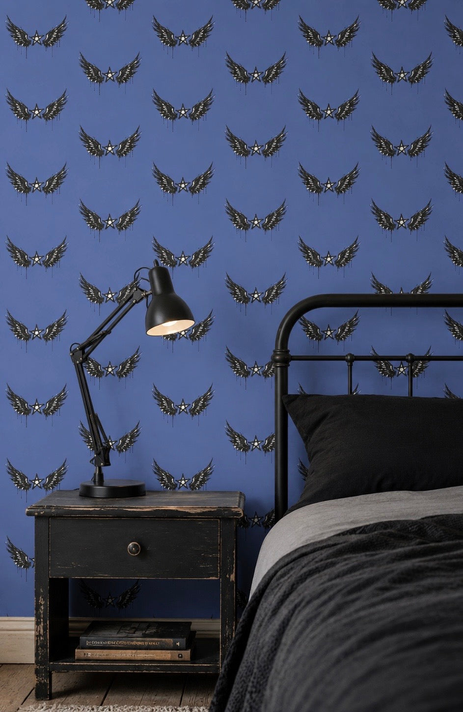 Rebel Riot - Star Wings - Wallpaper - Midnight