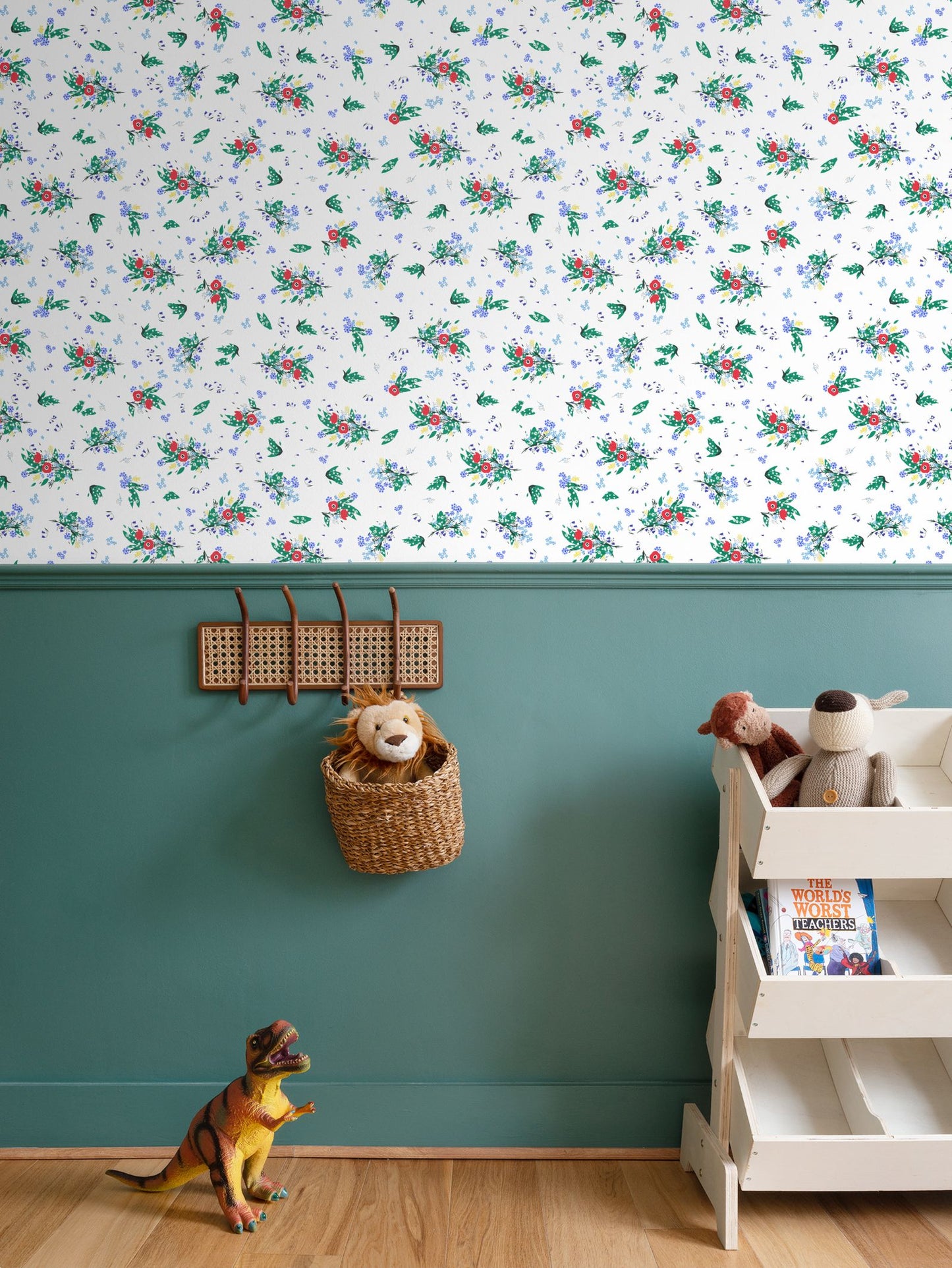 Flora Day Ditsy Floral Print Wallpaper