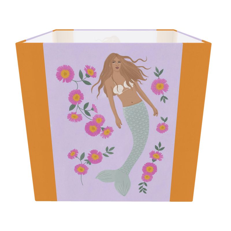 Senara Sun Pearl Mermaid Square Lampshade