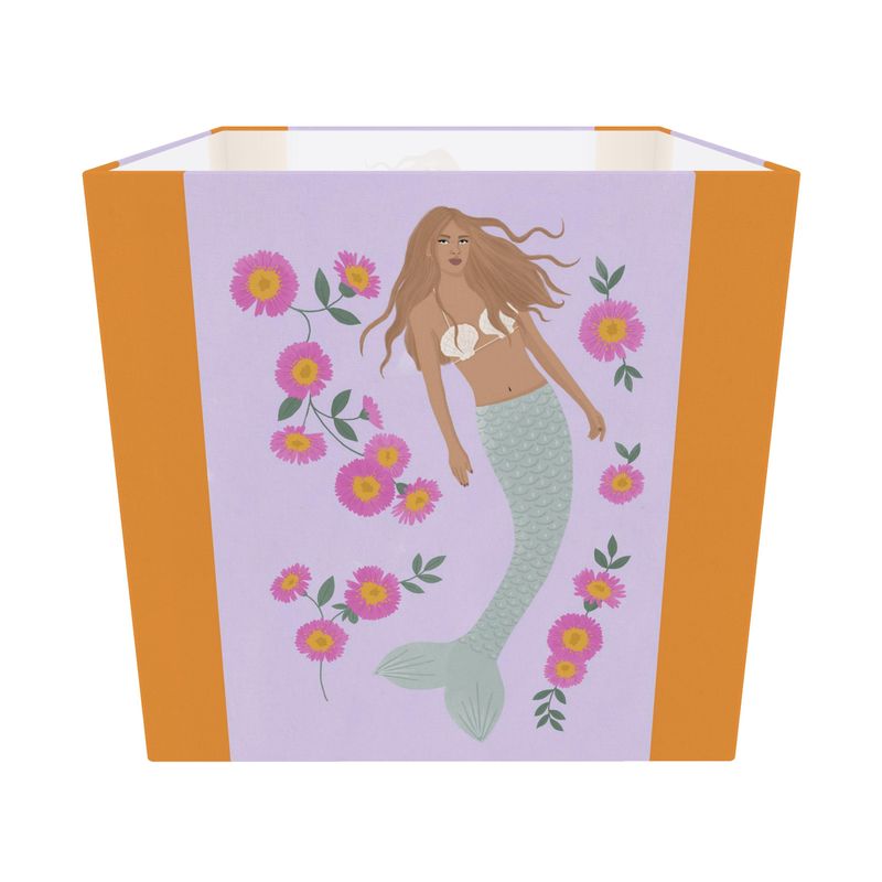 Senara Sun Pearl Mermaid Square Lampshade