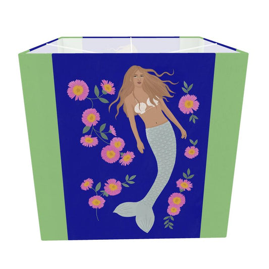 Senara Starlight Olive  Square Lampshade