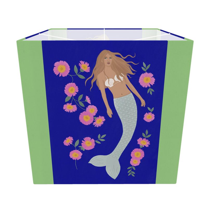 Senara Starlight Olive  Square Lampshade