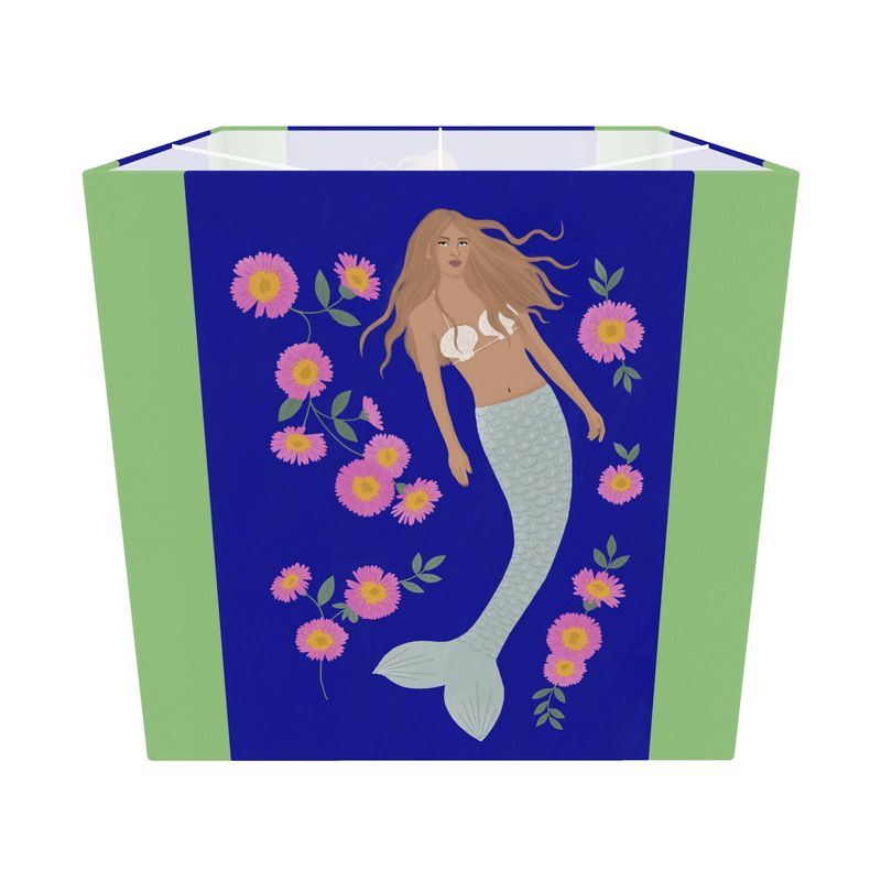 Senara Starlight Olive  Square Lampshade