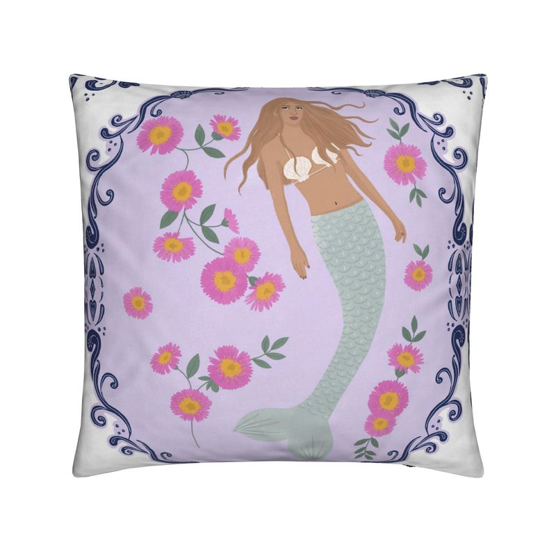 Senara Sea Pearl Mermaid Cushion
