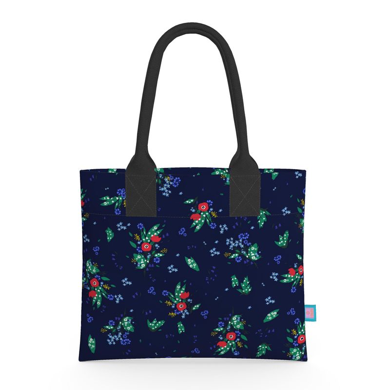 Midnight Meadow Neoprene Handbag