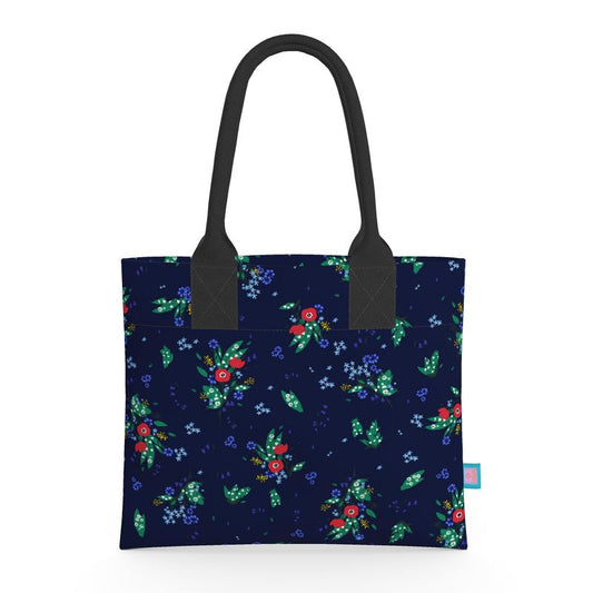 Midnight Meadow Neoprene Handbag