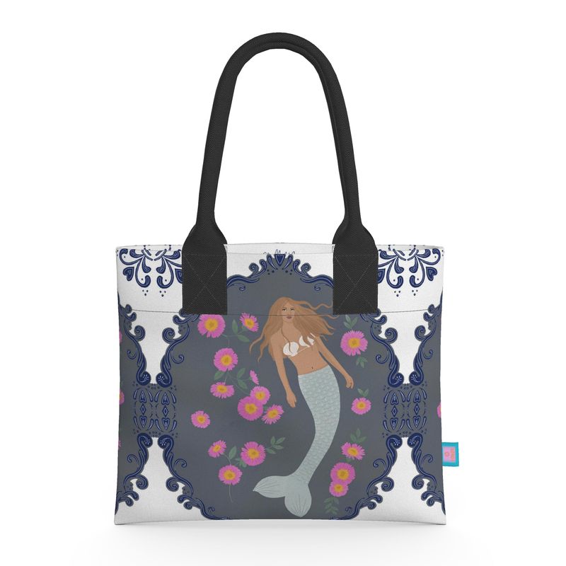 Modern Mermaid Neoprene Handbag