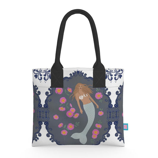 Modern Mermaid Neoprene Handbag