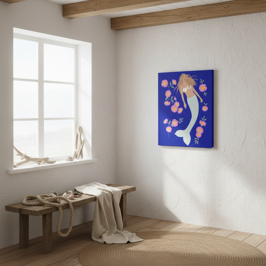 Senara Starlight Mermaid Canvas