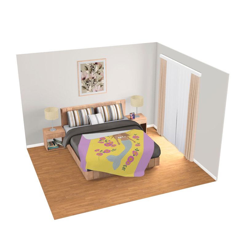 Senara Sunkiss Double Size Fleece Blanket