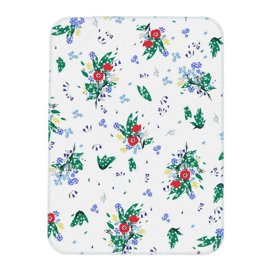 Flora Day Single Size Blanket