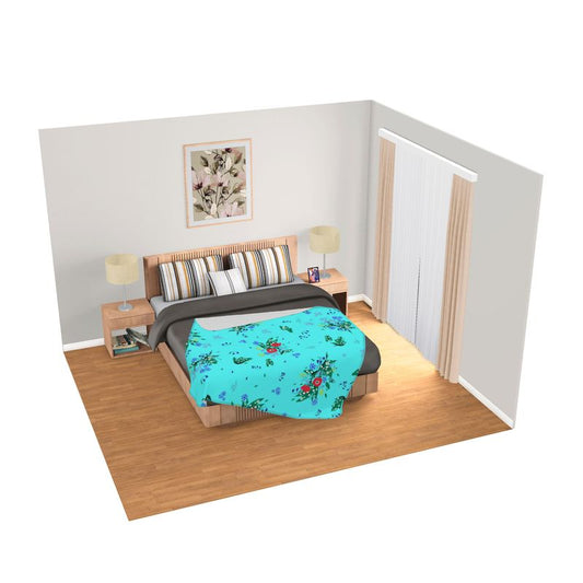 Blue Skies Double Size Fleece Blanket