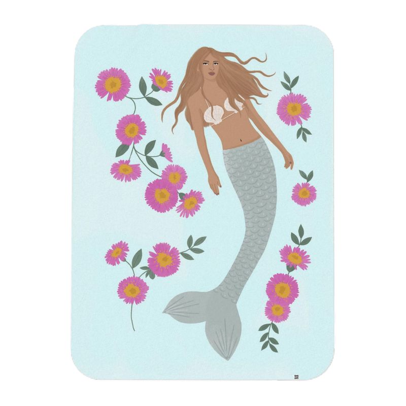 Senara Sea cloud Single Size Fleece Blanket