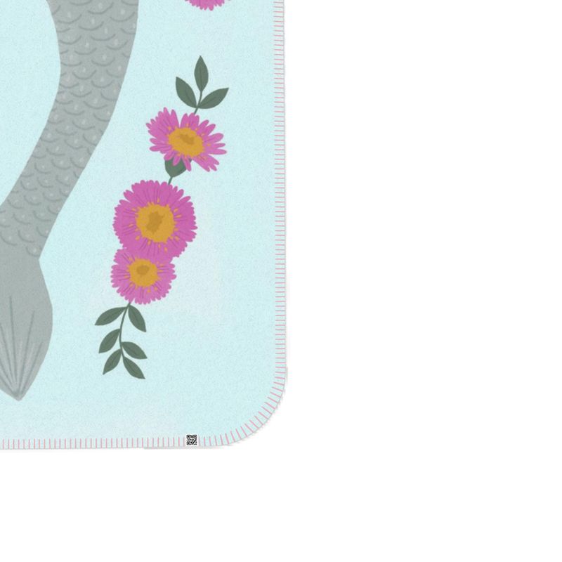 Senara Sea cloud Single Size Fleece Blanket