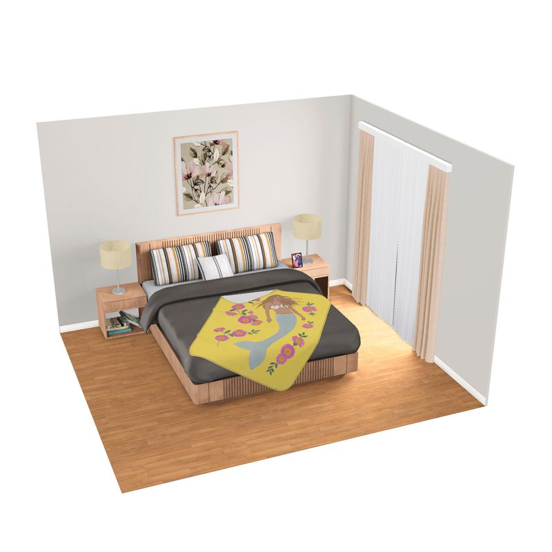 Senara Sunkiss Single Size Fleece Blanket