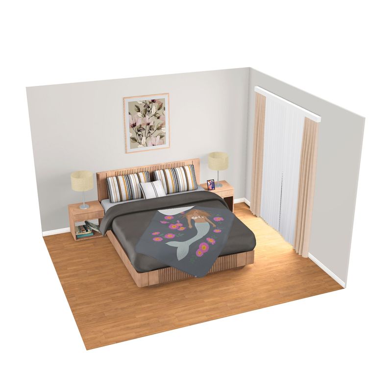 Senara Moonstone Single Size Fleece Blanket